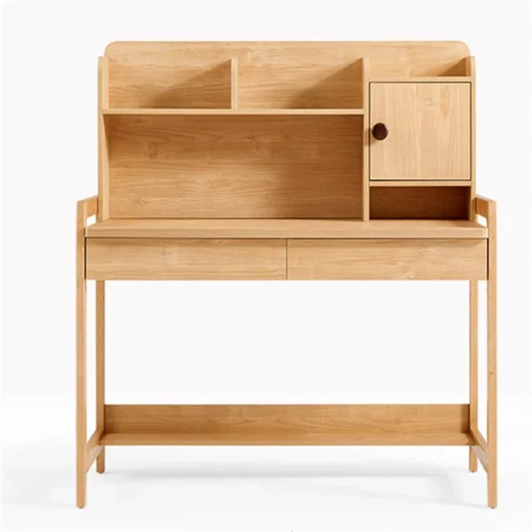 Study Desk with Attached Bookshelf Study Desk with Attached Bookshelf